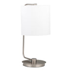 Sagebrook Home Metal 21`` Table Lamp, Silver