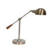 Sagebrook Home Metal 22`` Task Table Lamp, Silver