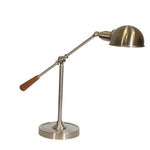 Sagebrook Home Metal 22`` Task Table Lamp, Silver