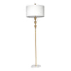 Sagebrook Home Metal 63.25`` Stacked Cones Floor Lamp, Gold