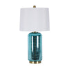 Sagebrook Home Glass 29`` Jug Table Lamp, Blue