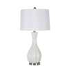 Sagebrook Home Ceramic 29`` Table Lamp, White