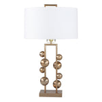 Sagebrook Home Metal 26`` Ball Frame Table Lampusb, Gold
