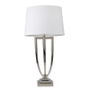 Sagebrook Home Metal 34`` Open Urn Table Lamp W/ Usb, Silver