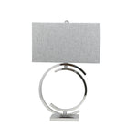 Sagebrook Home Metal 29`` Cc Table Lamp, Silver