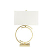 Sagebrook Home Metal 29`` Cc Table Lamp, Brushed Gold
