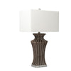 Sagebrook Home Ceramic 29`` Fluted Urn Table Lamp, Brown