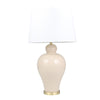 Sagebrook Home Ceramic 32`` Urn Table Lamp, Cream