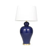 Sagebrook Home Ceramic 32`` Urn Table Lamp, Blue