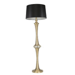Sagebrook Home Metal 59`` Modern Floor Lamp, Gold