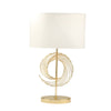 Sagebrook Home Metal 29`` Swirl Table Lamp, Gold