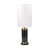 Sagebrook Home Marble Base 32`` Table Lamp, Black
