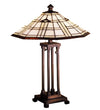 Meyda Lighting 50281 24"H Arrowhead Mission Table Lamp