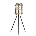 Sagebrook Home Metal 32`` Tripod Table Lamp W/Open Weave Shade, Ch