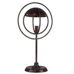 Sagebrook Home Metal 24`` Art Deco Table Lamp,Antique Copper