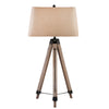 Sagebrook Home Wood 59`` Tripod Floor Lamp, Brown