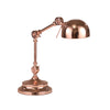 Sagebrook Home Metal 17`` Articulated Task Lamp, Rose Gold