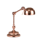 Sagebrook Home Metal 17`` Articulated Task Lamp, Rose Gold