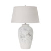 Sagebrook Home Ceramic 32`` Urn Table Lamp, White Wash