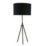Sagebrook Home Metal 38`` Tripod Table Lamp, Rust Brown