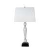 Sagebrook Home Marble 30`` Table Lamp, White