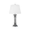 Sagebrook Home Crystal 32`` Table Lamp, Clear/Silver