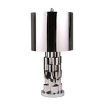 Sagebrook Home Metal 30`` Abstract Table Lamp,Silver