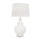 Sagebrook Home Ceramic 33`` Table Lamp, White