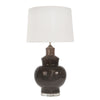 Sagebrook Home Ceramic 33`` Table Lamp, Black