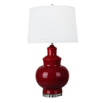 Sagebrook Home Ceramic 33`` Table Lamp, Red