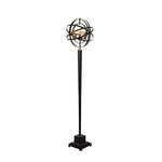 Sagebrook Home Metal 60`` Armillary Floor Lamp,Black/Bronze