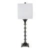 Sagebrook Home Metal 36`` 5 Ball Table Lamp, Silver/Black