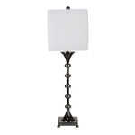 Sagebrook Home Metal 36`` 5 Ball Table Lamp, Silver/Black