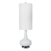 Sagebrook Home Glass 36`` Genie Table Lamp, White