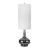 Sagebrook Home Glass 36`` Genie Table Lamp, Silver