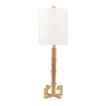 Sagebrook Home Metal 30`` ``Bamboo`` Look Table Lamp, Gold