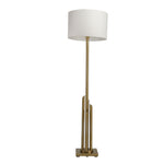 Sagebrook Home Metal 63`` Art Deco Floor Lamp,Gold - Kd