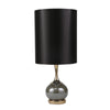 Sagebrook Home Glass 29`` Globe Table Lamp, Sage Green