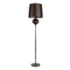 Sagebrook Home Glass Ball 68`` Floor Lamp, Burgundy