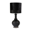 Sagebrook Home Glass 33`` Genie Lamp, Matte Black
