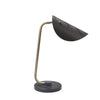 Sagebrook Home Metal 20`` Wrap Shade Table Lamp, Gold/Black
