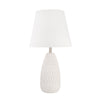 Sagebrook Home Ceramic 32`` Acorn Table Lamp, White