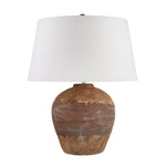 Sagebrook Home Ceramic 28`` Urn Table Lamp, Brown
