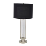 Sagebrook Home 50436 25" Metal Industrial Table lamp, Silver