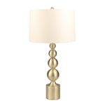 Sagebrook Home Metal 34`` Stacked Ball Table Lamp, Gold