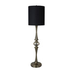Sagebrook Home Metal 63`` Floor Lamp With Crystal Orb, Bronze
