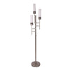 Sagebrook Home Metal 70`` Floor Lamp With 3 Lights, Silver - Kd