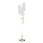Sagebrook Home Metal 68`` Floor Lamp With 3 Lights, Silver - Kd