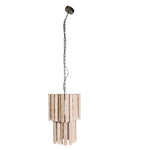 Sagebrook Home 50516 65" Fir Wood Swag Lamp, Natural