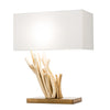 Sagebrook Home Driftwood, 18`` Table Lamp, Natural